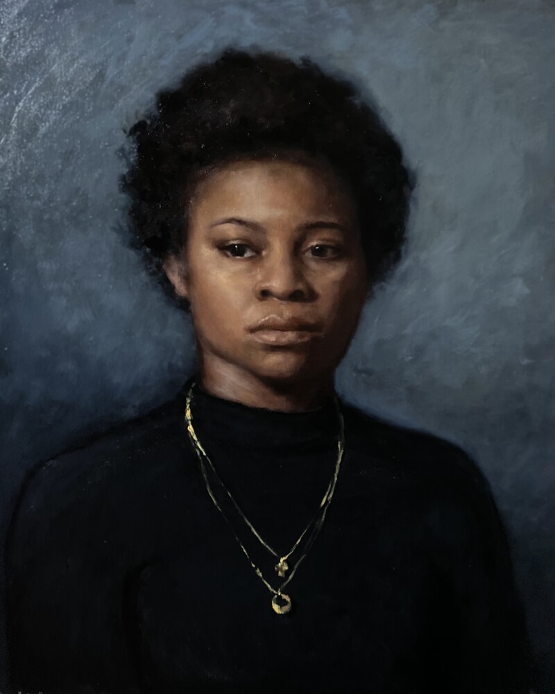 Asley - Oil on Canvas - 50 x 60 cm