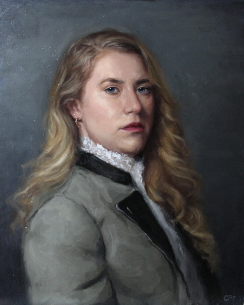 Elisabeth - Oil on Canvas - 50x60 cm