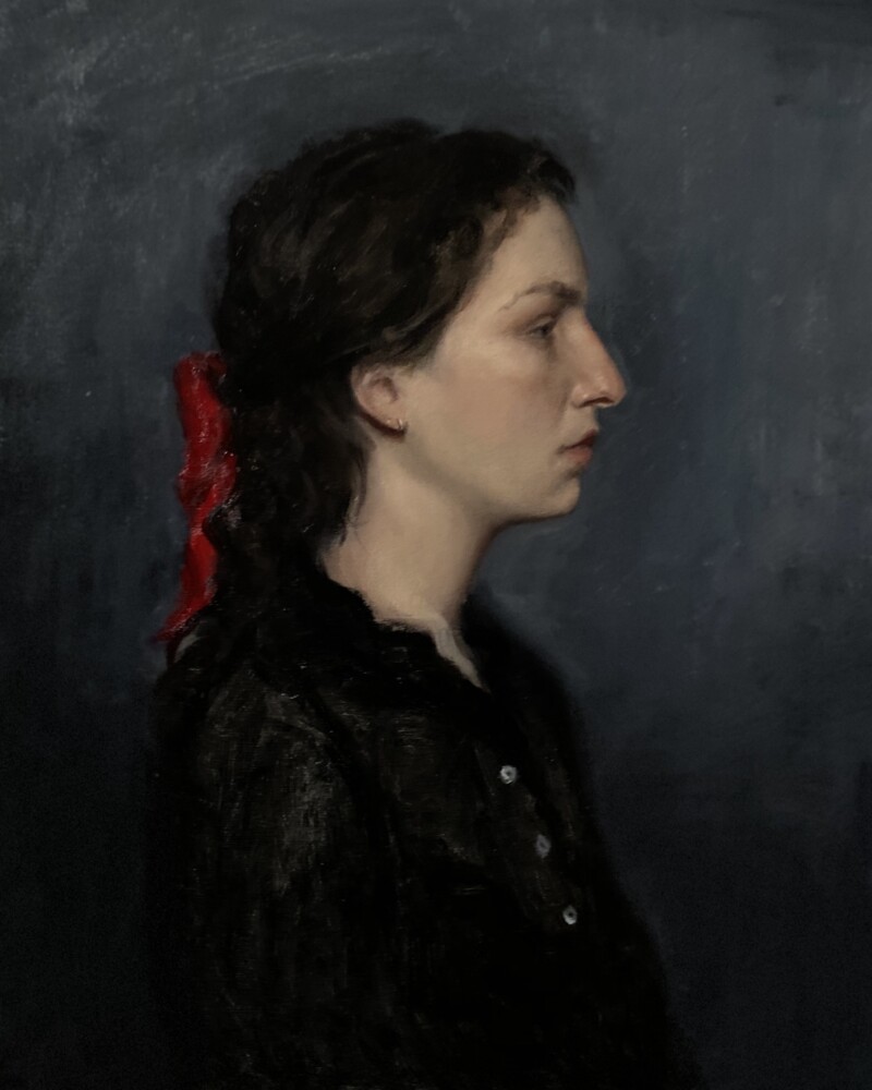 Francesca 1 - Oil on Canvas - 50 x 60 cm