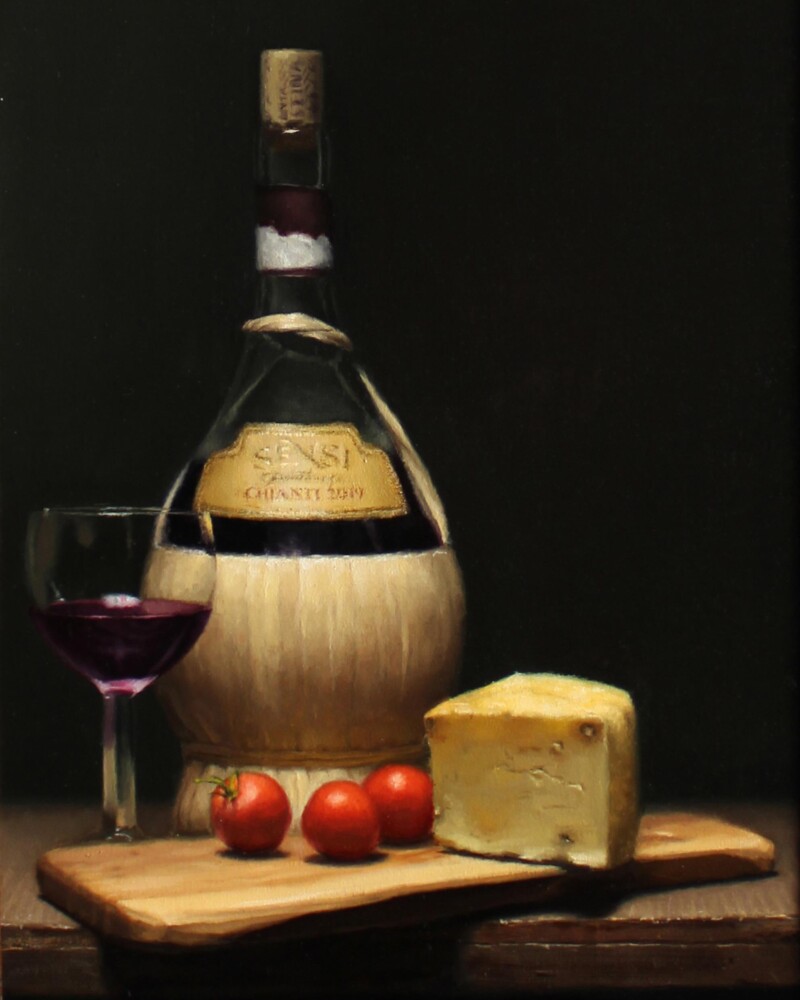 Tuscan Still life - Oil on Canvas - 30 x 40 cm